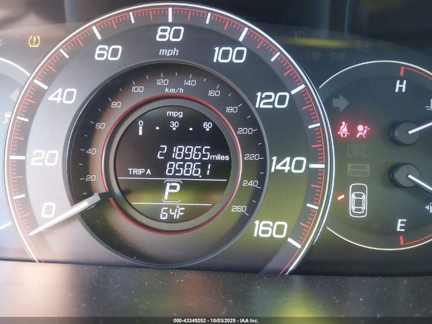 2013 Honda Accord Sport VIN: 1HGCR2F57DA099032 Lot: 43349252