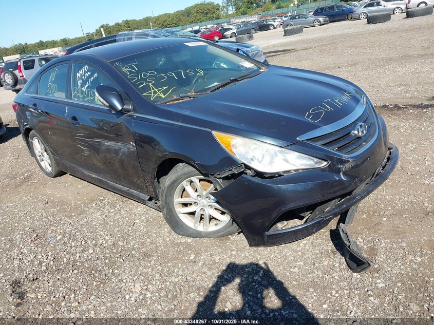 2014 HYUNDAI SONATA GLS - 5NPEB4ACXEH865102