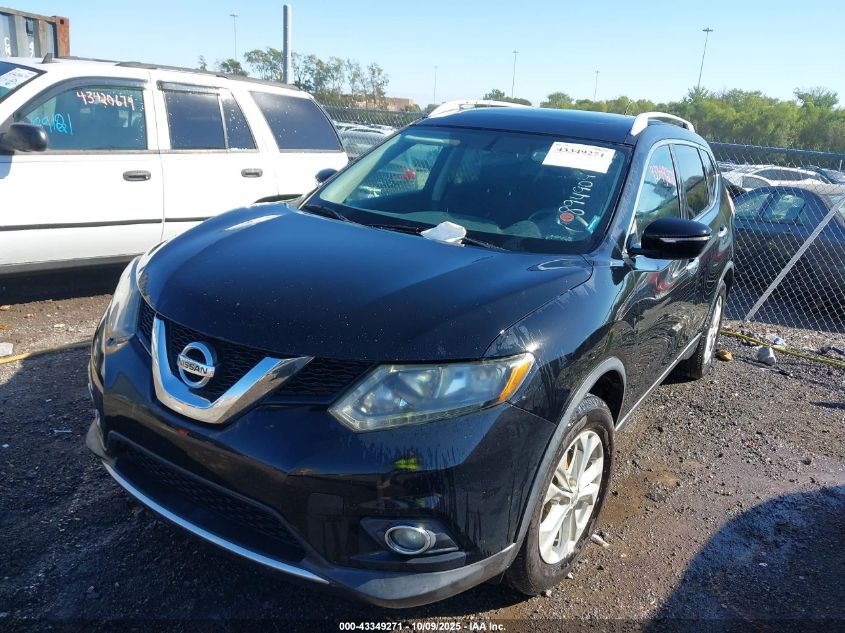 2015 Nissan Rogue Sv VIN: 5N1AT2MT9FC894904 Lot: 43349271