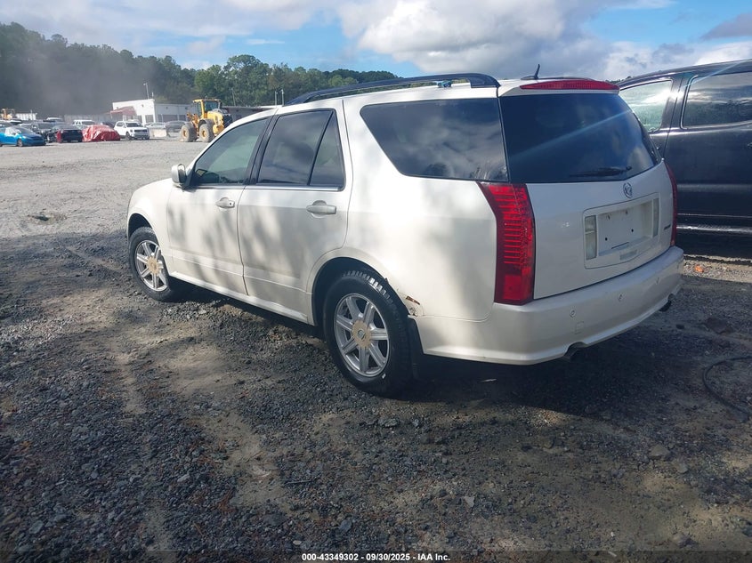2005 Cadillac Srx V6 white other gasoline 1GYEE637150163017 photo #4