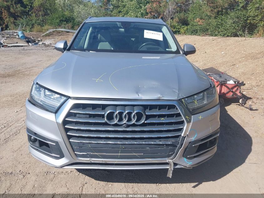 2017 AUDI Q7 3.0T PREMIUM WA1VAAF73HD056168