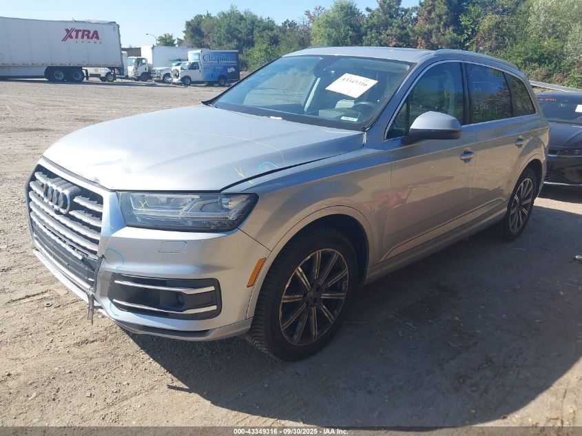 2017 AUDI Q7 3.0T PREMIUM WA1VAAF73HD056168