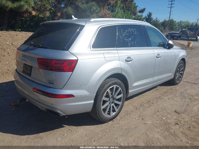 2017 AUDI Q7 3.0T PREMIUM WA1VAAF73HD056168