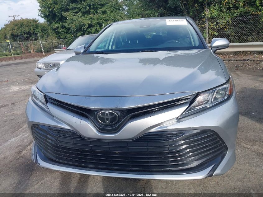 2020 Toyota Camry Le VIN: 4T1C11AK1LU864841 Lot: 43349325