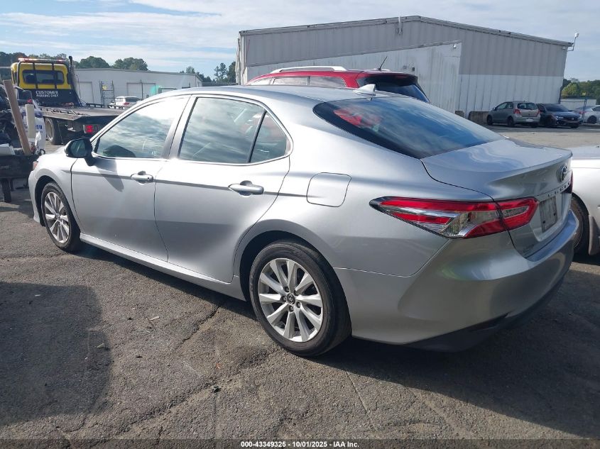 2020 Toyota Camry Le VIN: 4T1C11AK1LU864841 Lot: 43349325