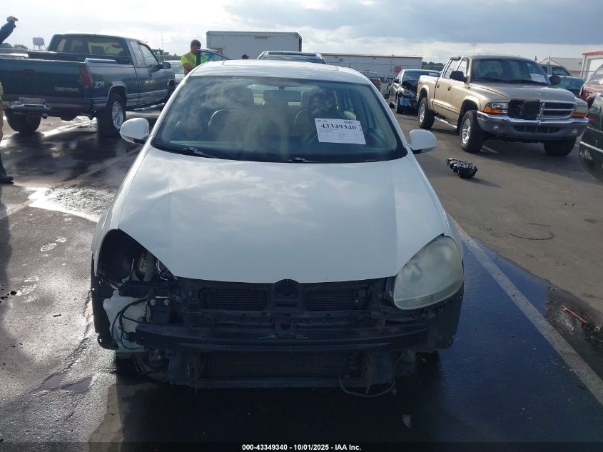 2008 Volkswagen Jetta Se/Sel VIN: 3VWRM71K38M037294 Lot: 43349340