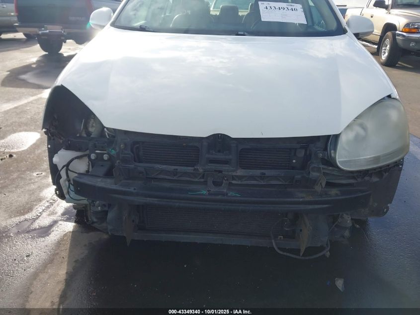 2008 Volkswagen Jetta Se/Sel VIN: 3VWRM71K38M037294 Lot: 43349340