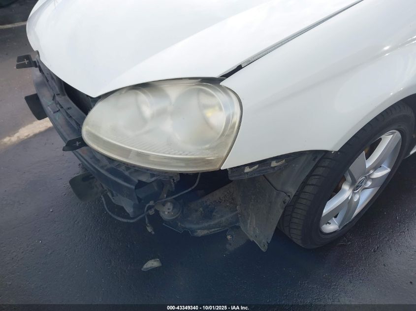 2008 Volkswagen Jetta Se/Sel VIN: 3VWRM71K38M037294 Lot: 43349340