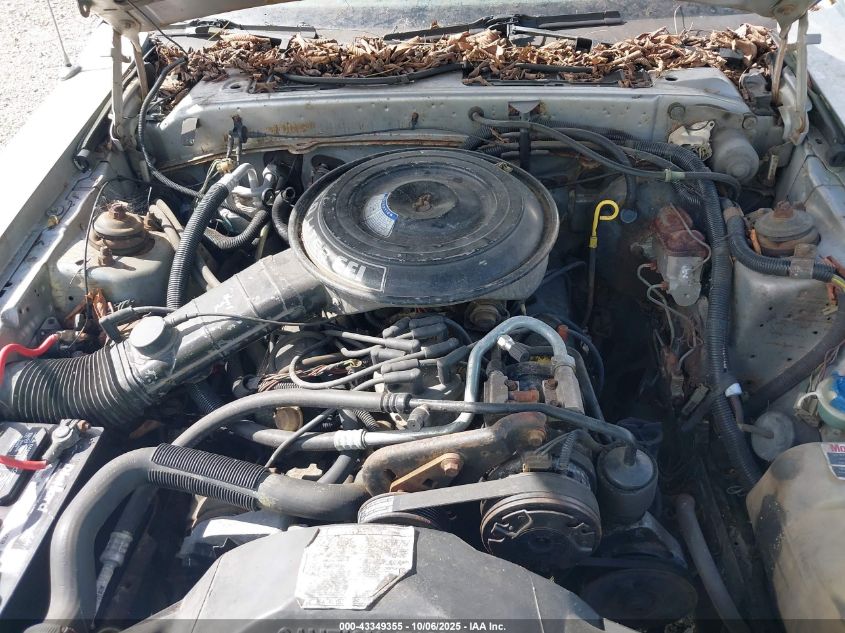 1985 Mercury Cougar VIN: 1MEBP92F9FH654997 Lot: 43349355