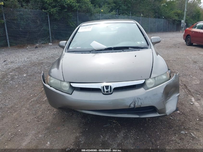 2006 Honda Civic Lx VIN: 1HGFA16556L117758 Lot: 43349369