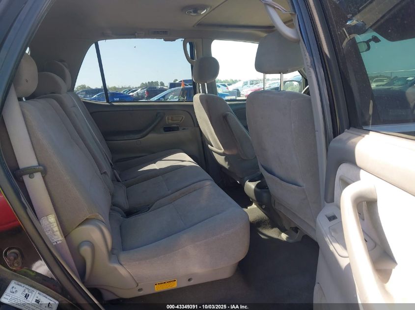 2002 Toyota Sequoia Sr5 V8 VIN: 5TDBT44A52S069048 Lot: 43349391