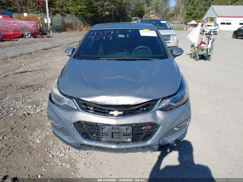 2017 Chevrolet Cruze Lt Auto VIN: 1G1BE5SM3H7188368 Lot: 43349399