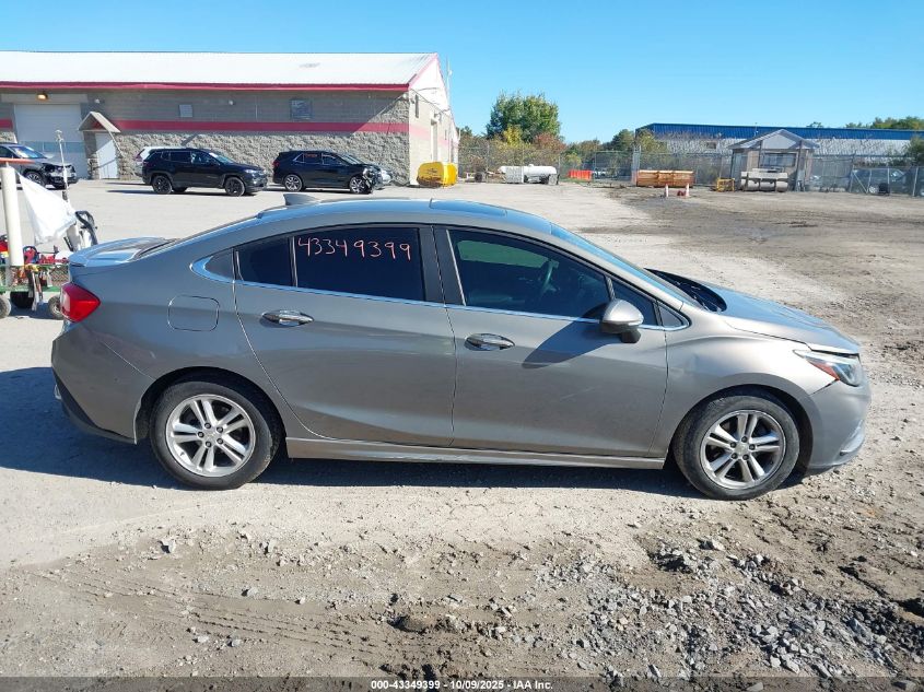 2017 Chevrolet Cruze Lt Auto VIN: 1G1BE5SM3H7188368 Lot: 43349399