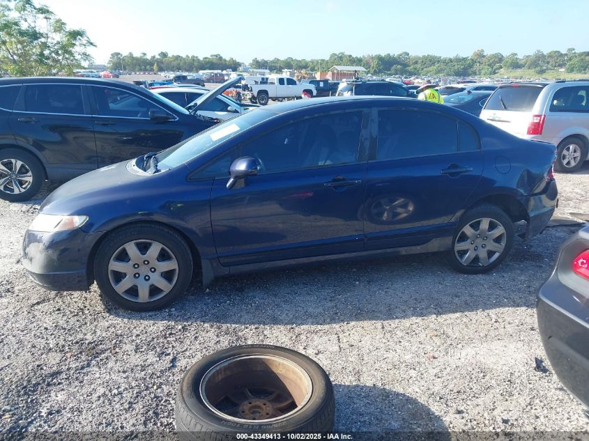 2008 Honda Civic Lx VIN: 1HGFA16508L047377 Lot: 43349413