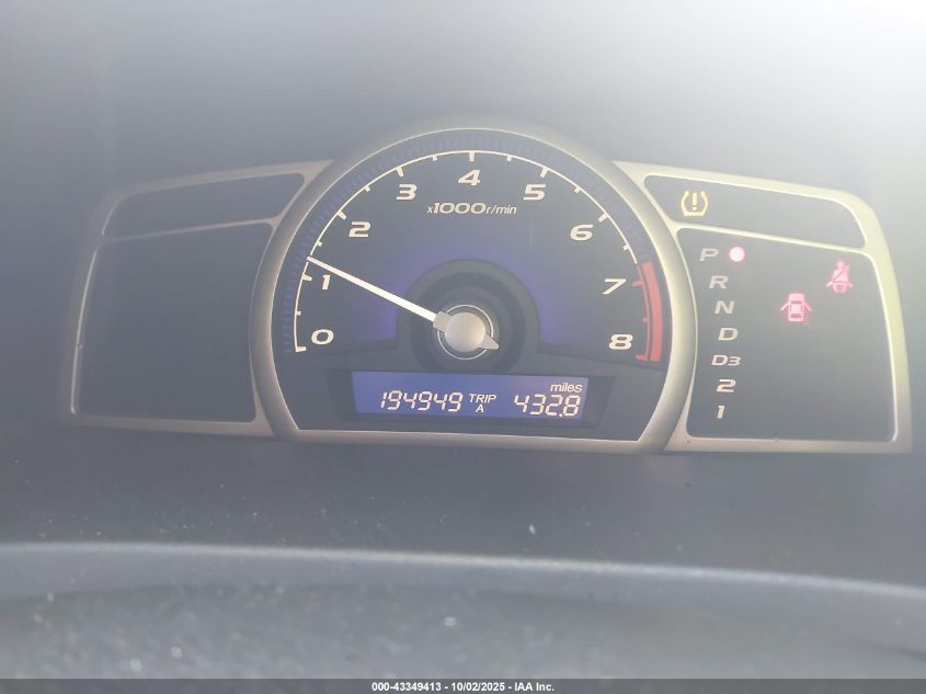 2008 Honda Civic Lx VIN: 1HGFA16508L047377 Lot: 43349413