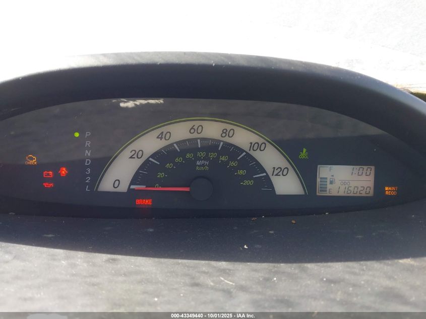 2007 Toyota Yaris VIN: JTDBT923X71036066 Lot: 43349440