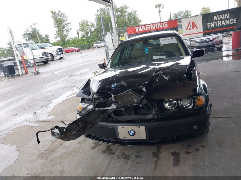 2003 BMW 325I VIN: WBAET37493NJ35943 Lot: 43349448