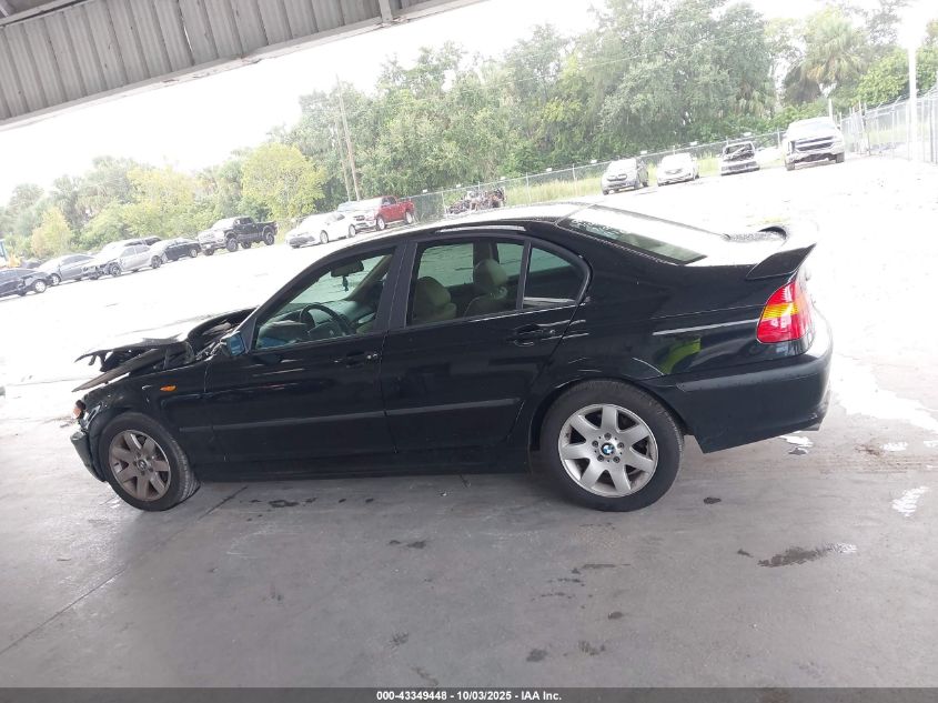 2003 BMW 325I VIN: WBAET37493NJ35943 Lot: 43349448
