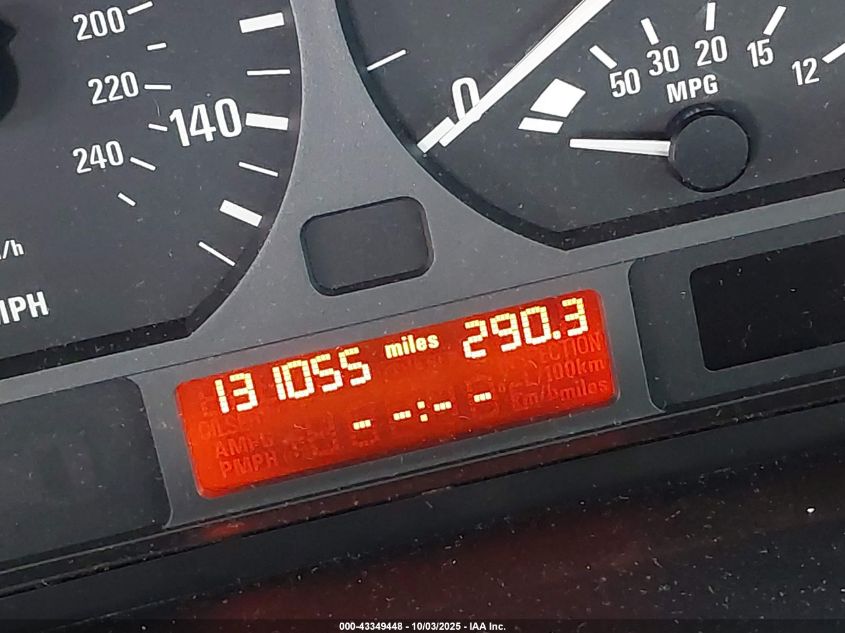 2003 BMW 325I VIN: WBAET37493NJ35943 Lot: 43349448