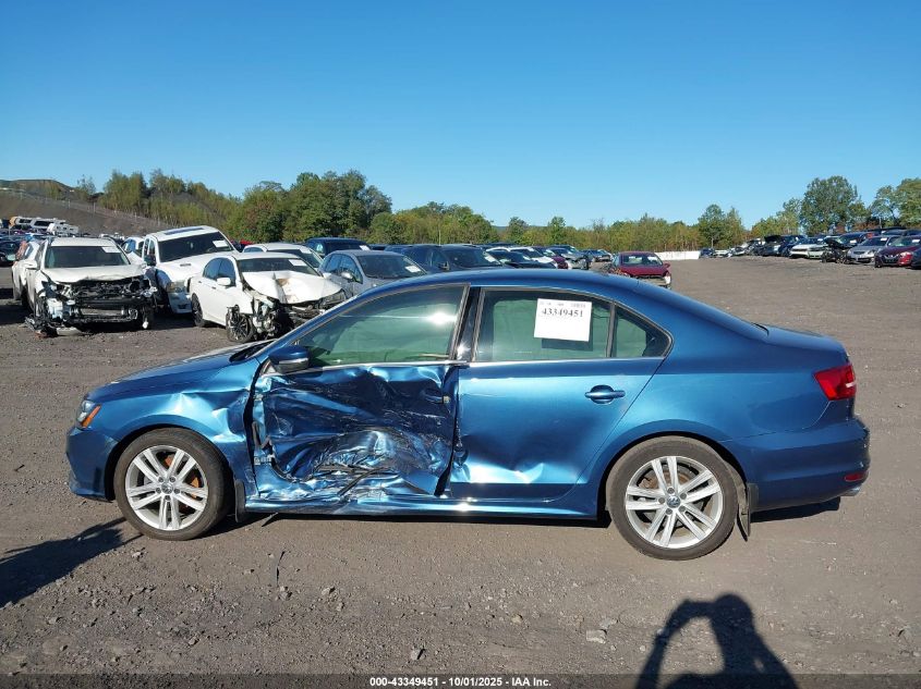 2015 Volkswagen Jetta 2.0L Tdi Sel VIN: 3VWLA7AJ8FM302813 Lot: 43349451