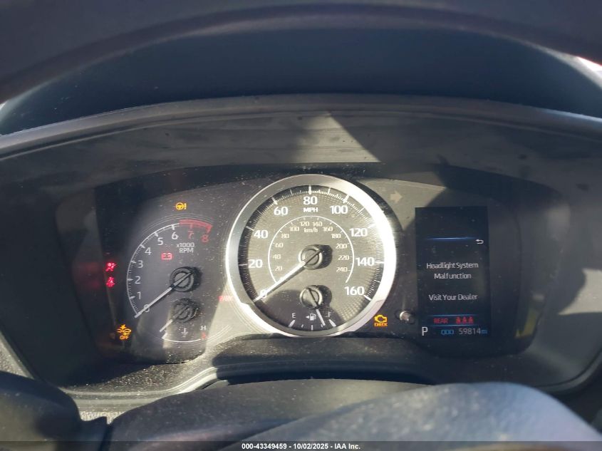 2020 Toyota Corolla Le VIN: 5YFEPRAE2LP073655 Lot: 43349459