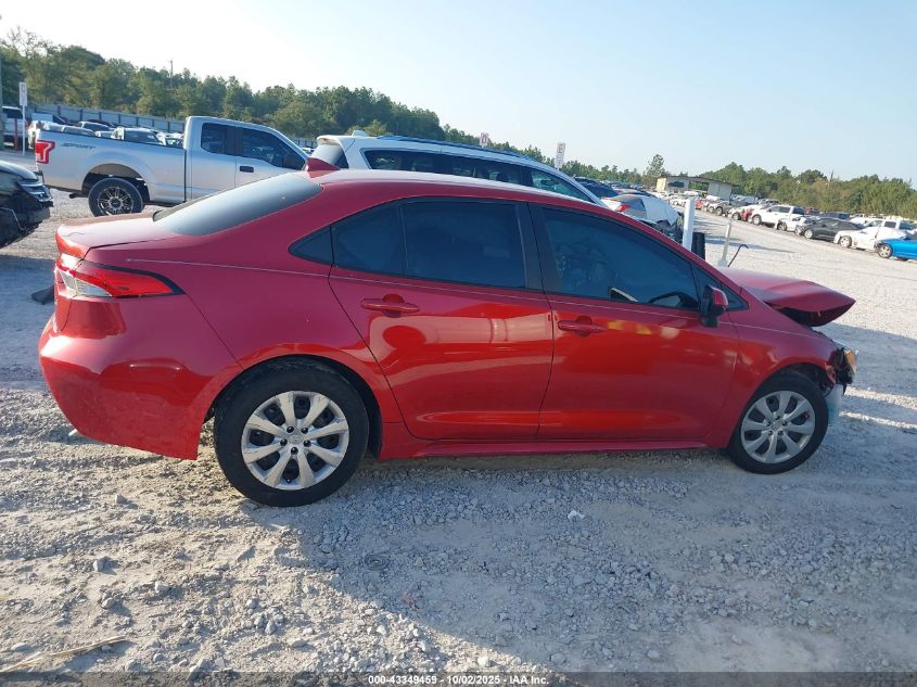 2020 Toyota Corolla Le VIN: 5YFEPRAE2LP073655 Lot: 43349459