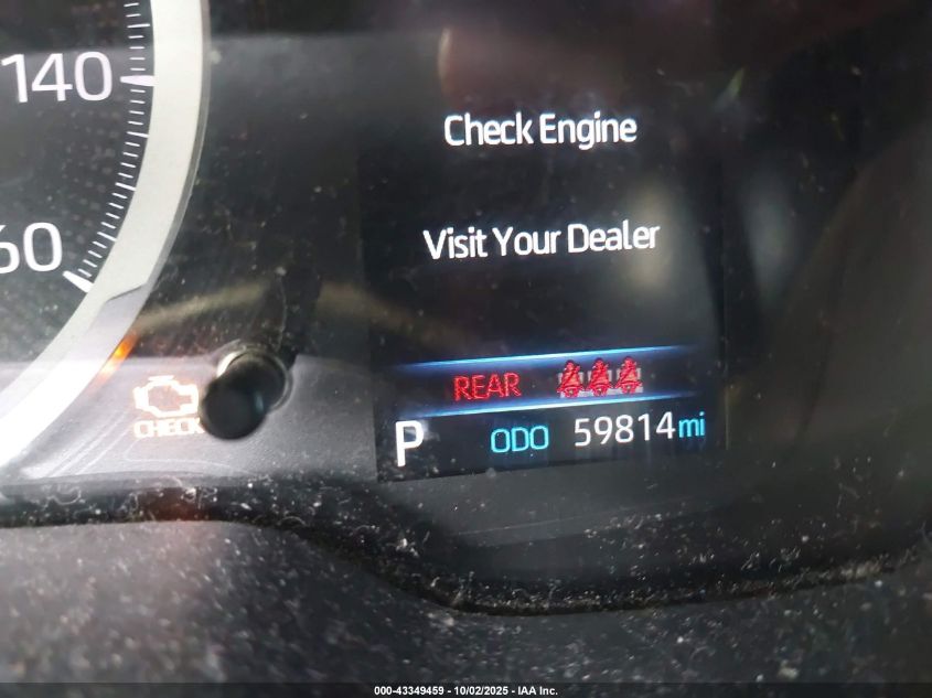 2020 Toyota Corolla Le VIN: 5YFEPRAE2LP073655 Lot: 43349459