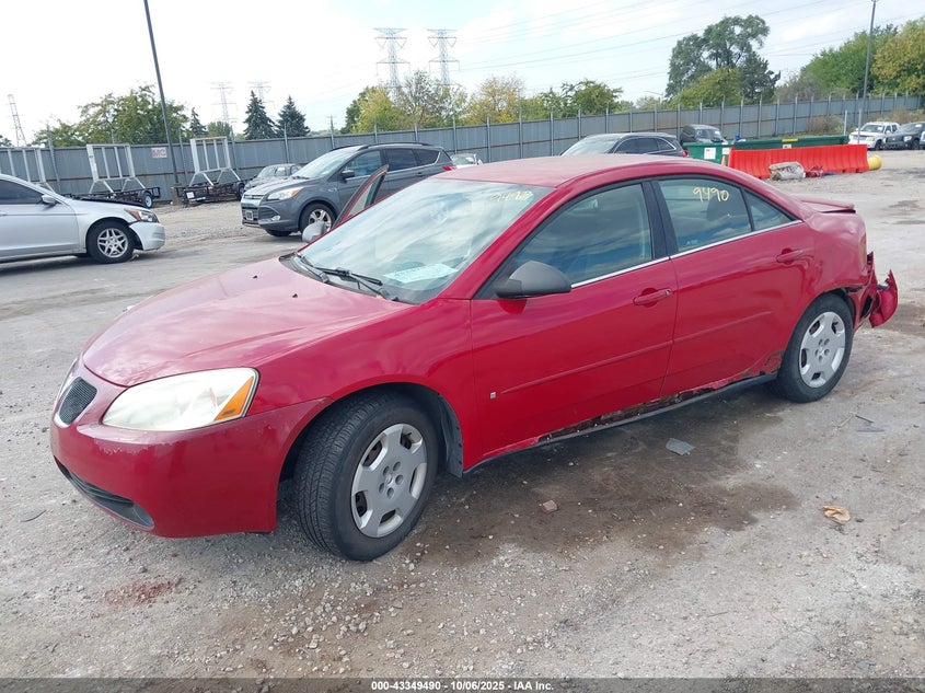 PONTIAC G6 2006 VIN 1G2ZF55B464275261
