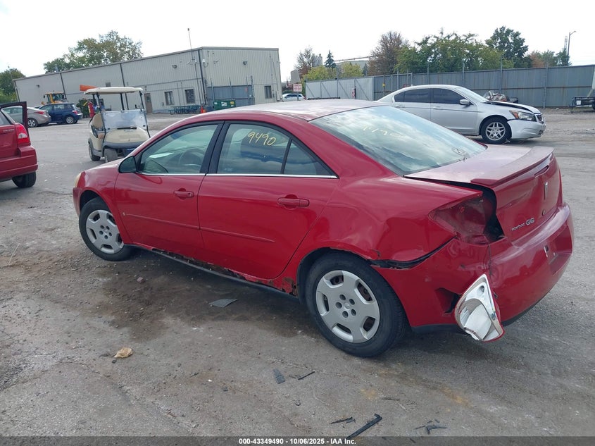 PONTIAC G6 2006 VIN 1G2ZF55B464275261
