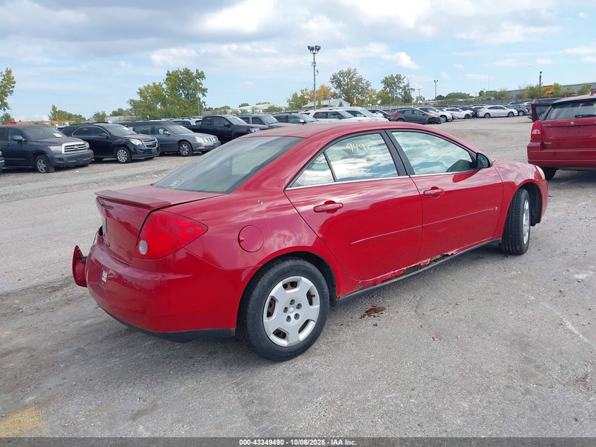 PONTIAC G6 2006 VIN 1G2ZF55B464275261