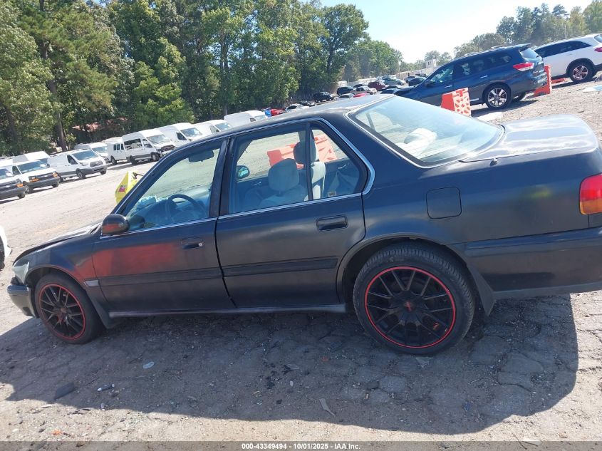 1992 Honda Accord Lx VIN: 1HGCB765XNA117011 Lot: 43349494