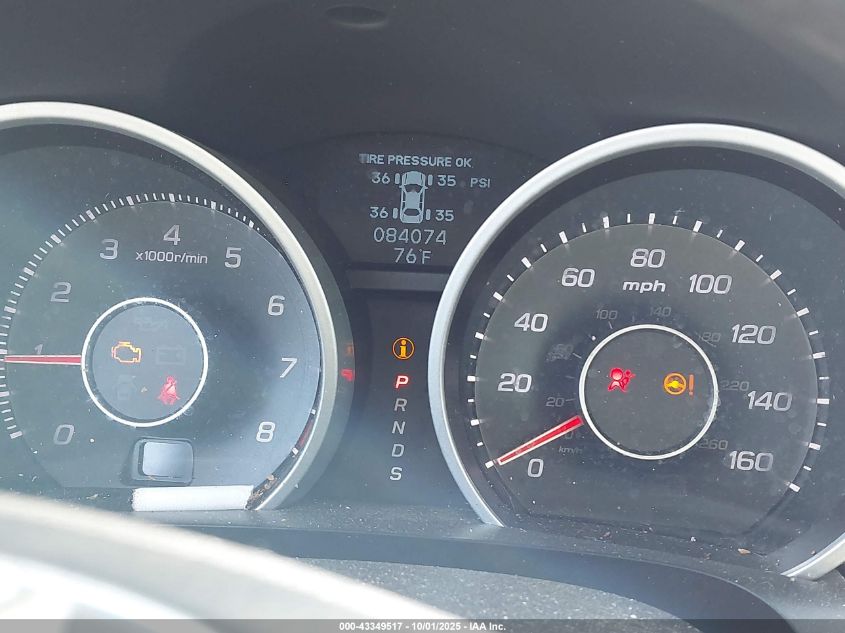 2009 Acura Tl 3.5 VIN: 19UUA86289A020365 Lot: 43349517