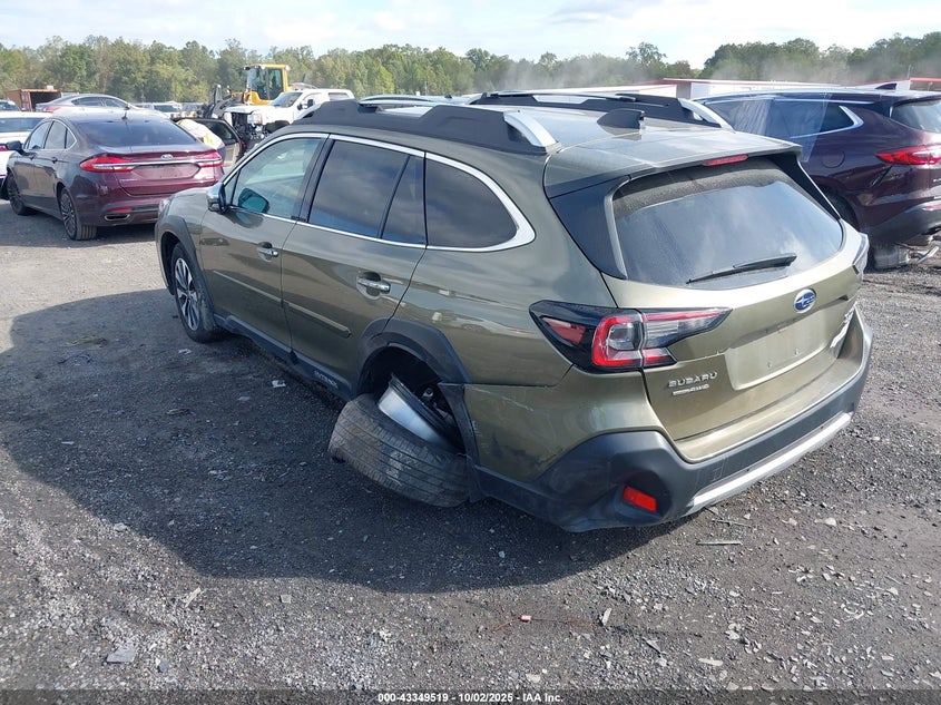 Vin: 4s4btapcxp3204895, lot: 43844240, subaru outback touring 20233