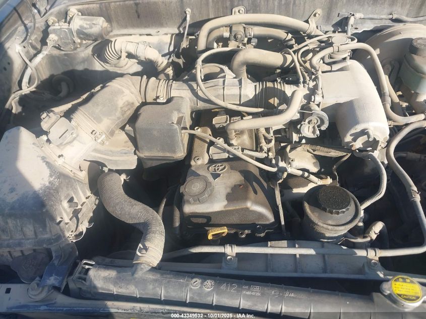 2002 Toyota Tacoma VIN: 5TEPM62N82Z887154 Lot: 43349532