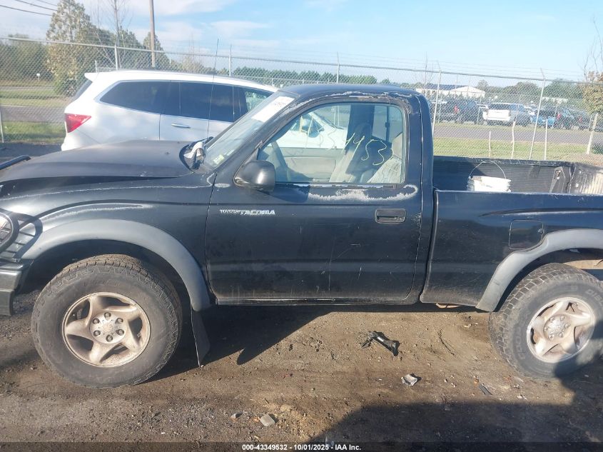 2002 Toyota Tacoma VIN: 5TEPM62N82Z887154 Lot: 43349532