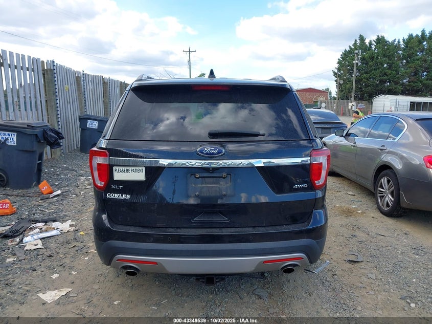 2017 FORD EXPLORER XLT - 1FM5K8D80HGD14647