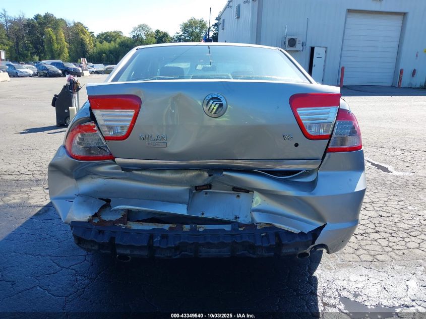 2007 Mercury Milan V6 Premier VIN: 3MEHM08157R643652 Lot: 43349540
