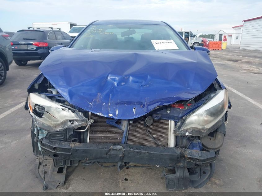 2014 Toyota Corolla S Plus VIN: 2T1BURHE4EC196569 Lot: 43349568