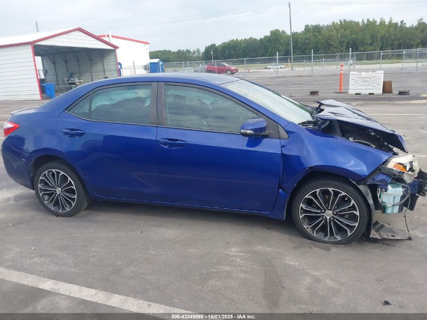 2014 Toyota Corolla S Plus VIN: 2T1BURHE4EC196569 Lot: 43349568