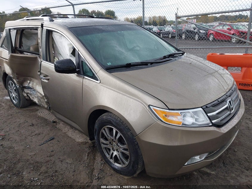 5FNRL5H6XCB065626 2012 Honda Odyssey Ex-L auction photo 1