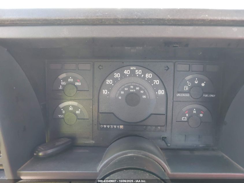 1989 Chevrolet Gmt-400 C1500 VIN: 1GCDC14K5KZ281107 Lot: 43349607