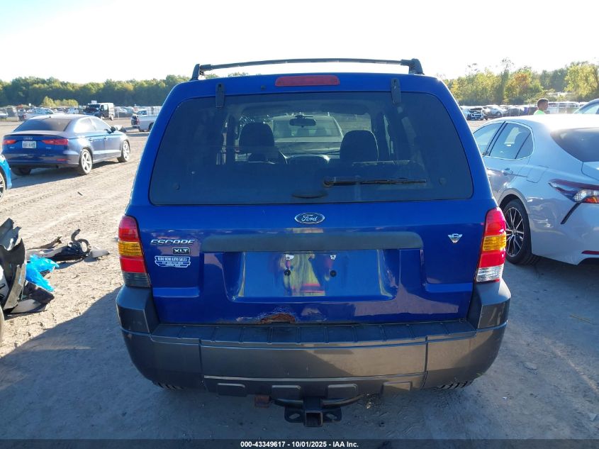 2005 Ford Escape Xlt VIN: 1FMYU03135KD99120 Lot: 43349617