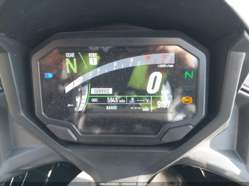 2024 Kawasaki Ex650 P VIN: ML5EXEP11RDAB8213 Lot: 43349628