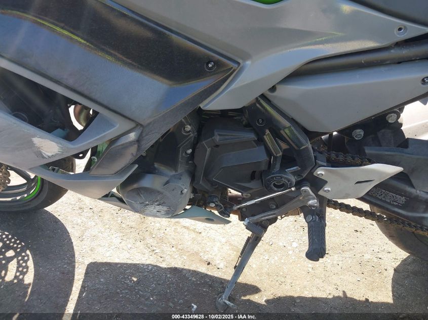 2024 Kawasaki Ex650 P VIN: ML5EXEP11RDAB8213 Lot: 43349628