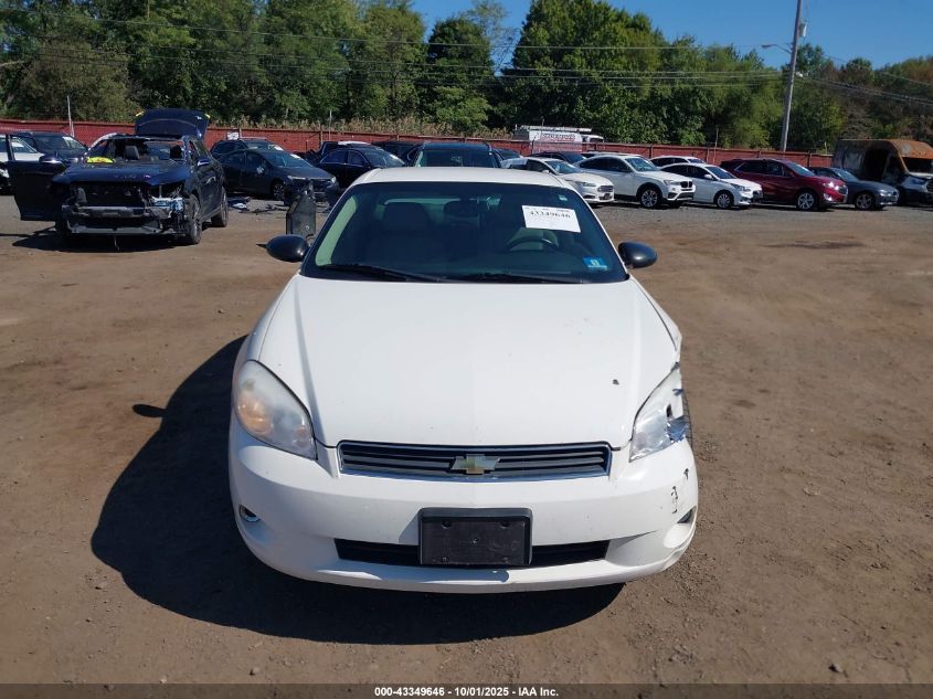 2006 Chevrolet Monte Carlo Ltz VIN: 2G1WN151669421893 Lot: 43349646