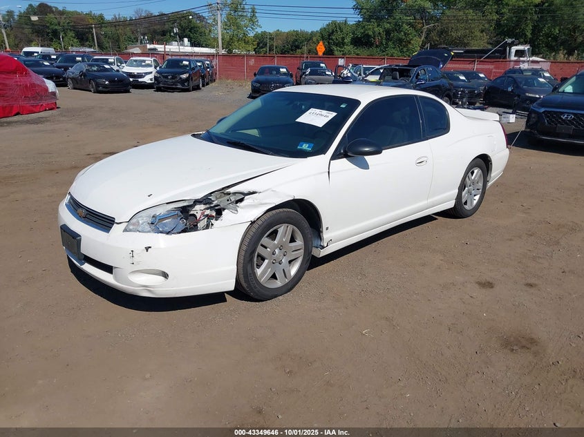 2G1WN151669421893 2006 CHEVROLET MONTE CARLO photo no. 2