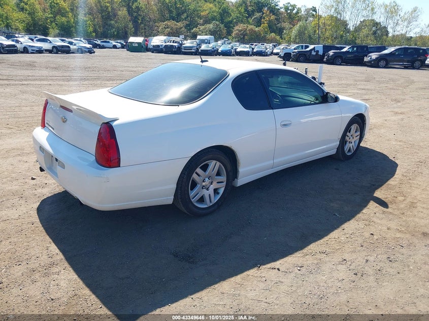 2G1WN151669421893 2006 CHEVROLET MONTE CARLO photo no. 4