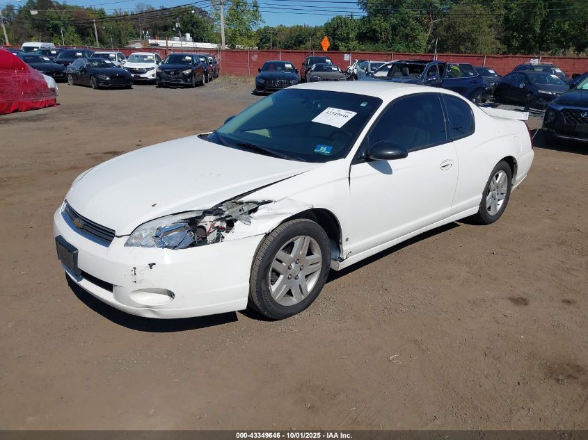 2006 Chevrolet Monte Carlo Ltz VIN: 2G1WN151669421893 Lot: 43349646