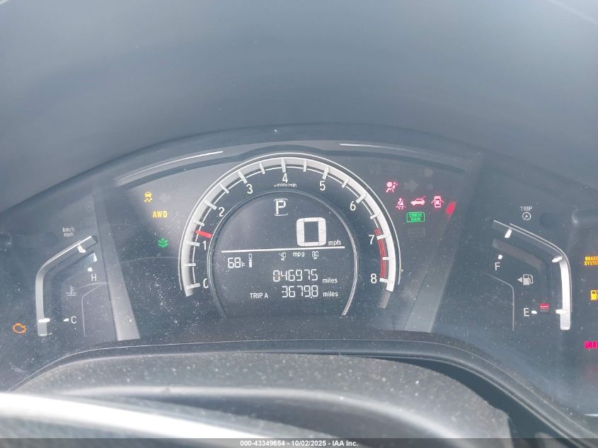 2018 Honda Cr-V Lx VIN: 2HKRW6H31JH232487 Lot: 43349654