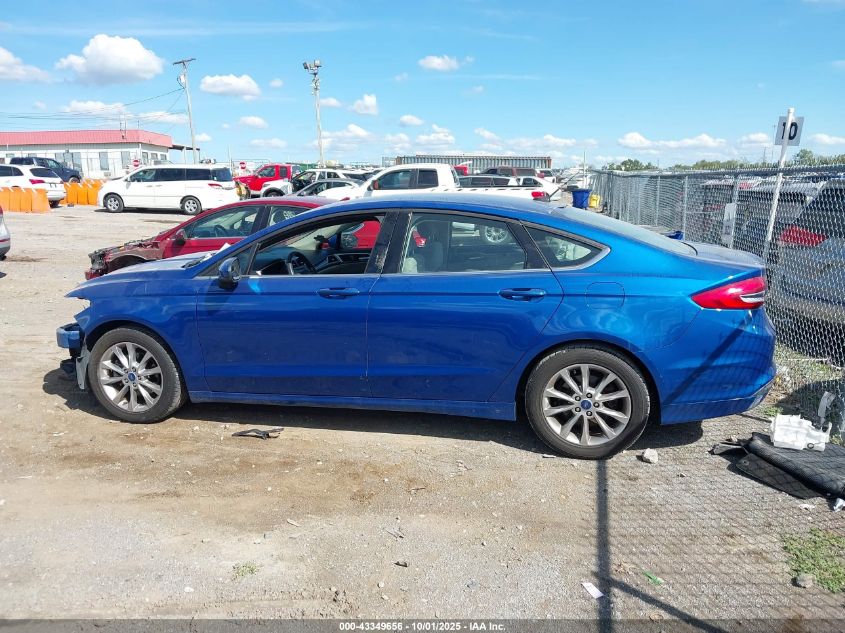 2017 Ford Fusion Se VIN: 3FA6P0H73HR392402 Lot: 43349656